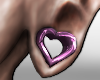 <3 pink heart plugs .m