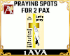 PRAYING POSES FOR 2 PAX