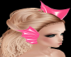 H/Pink Mermaid Head Fins