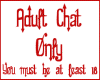 Adult Chat White