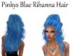 Pinkys Blue Rihanna Hair