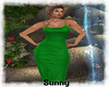 *SW* Green Split Dress