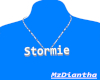 Stormie silver necklace