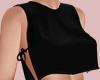 E* Black Kyla Croptop