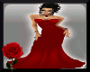 Vampire Queen Red Gown