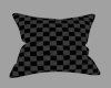 Grey Checker Pillow