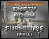 Empty Room & Furniture W