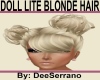 DOLL LITE BLONDE HAIR