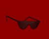 Luxury red glasses