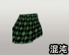 green checkered skirt