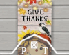 Give Thanks Porch Sign