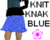 Knit Knak blue skirt