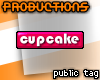 pro. pTag cupcake