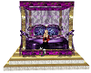 purple heart big bed