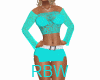 Teal Lace Fit (rl)