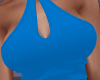 Blue Halter Top