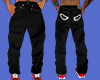 Mens Angry Eyes Jeans