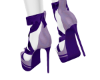 Purple Spotted Heels DQJ