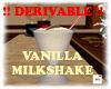 vanilla milkshake