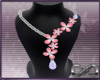Violet Floral Necklaces