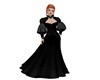 Victorian black gown