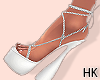 HK`White Heels