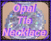 Opal Tie Necklace