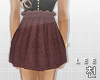 ! Hw Skirt Dark Lace