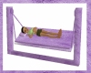 Bed w/triggers purple