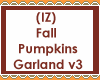 Fall Pumpkins Garland v3
