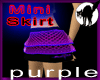 Fluolife miniskirt purpl