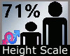 Height Scale 71% M