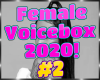 -ﾑ- 2020 Female VB #2