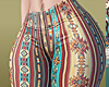 Stripey Boho Flares