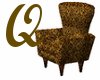 Yellow Damask Chair #1