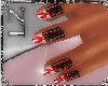 Lyz♥ Armour Nails Red
