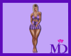 Plaid Skirt Purple RLL