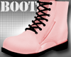 Pink Casual Boots