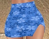 Skirt Blue Flower