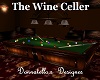 wine celler pool table
