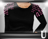 U.Spiked Sweater Pink