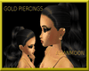 (AM)Gold Piercings