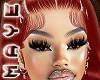 M. NELY RED W/ CLIPS