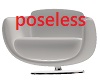 UC poseless white chair