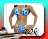 D2k-Pretty blue bikini