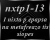 [z]* I nixta p epapsa..