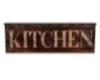 Kitchen sign (wood)