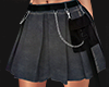 $ pleat skirt dark