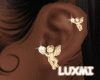 Angel Gold Earring Set
