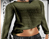SWEATER CASUAL KNIT GRN